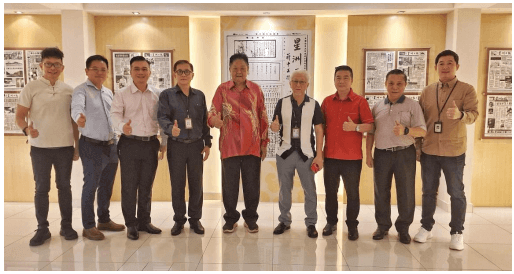 与世华媒体集团探讨第十二届国际潮青联谊年会宣传合作