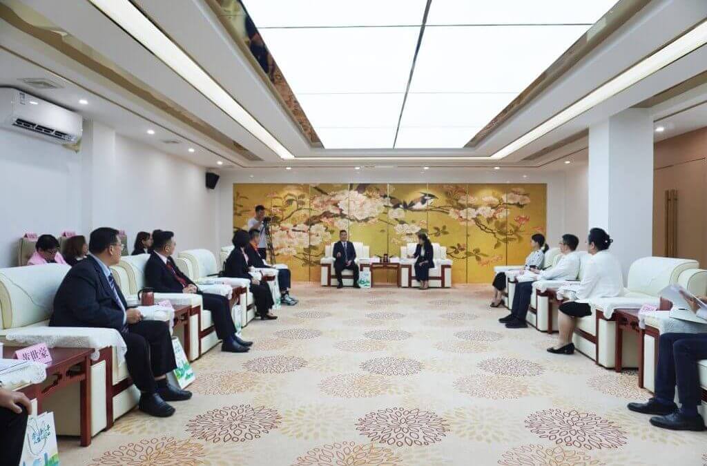 第12届国际潮青联谊年会筹委会拜访汕尾市委市政府